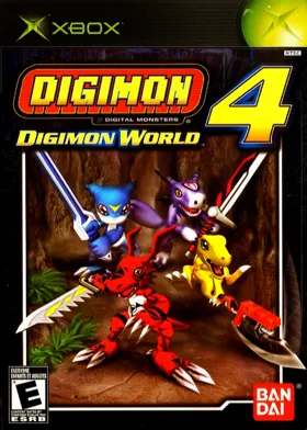 Digimon World 4 (USA) box cover front